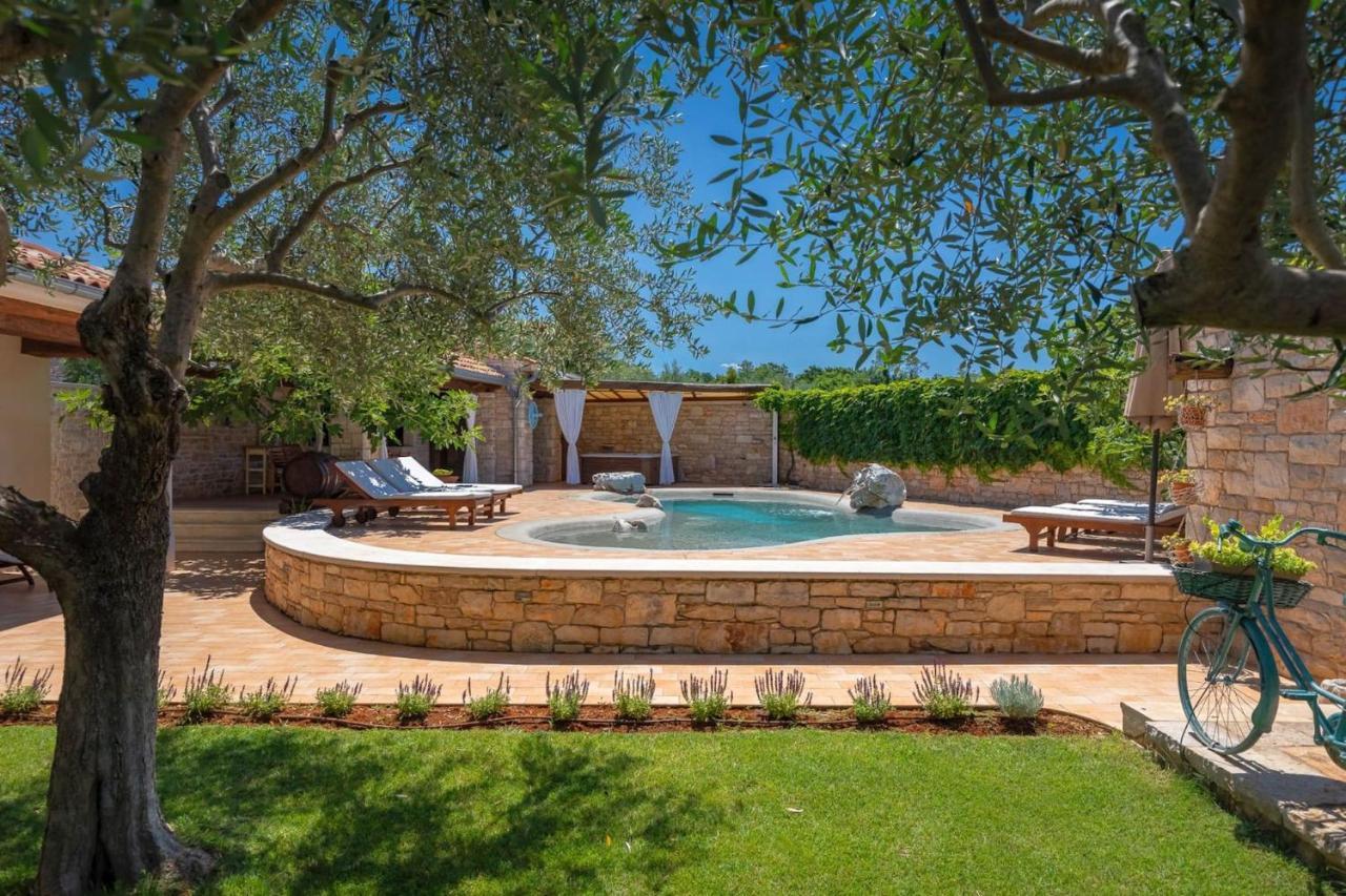 Family Villa Elizabeta With Pool In Umag Cepljani Екстер'єр фото